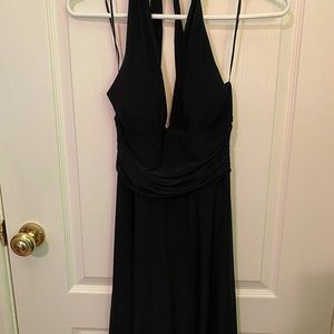 Guess stretch material halter dress size S
